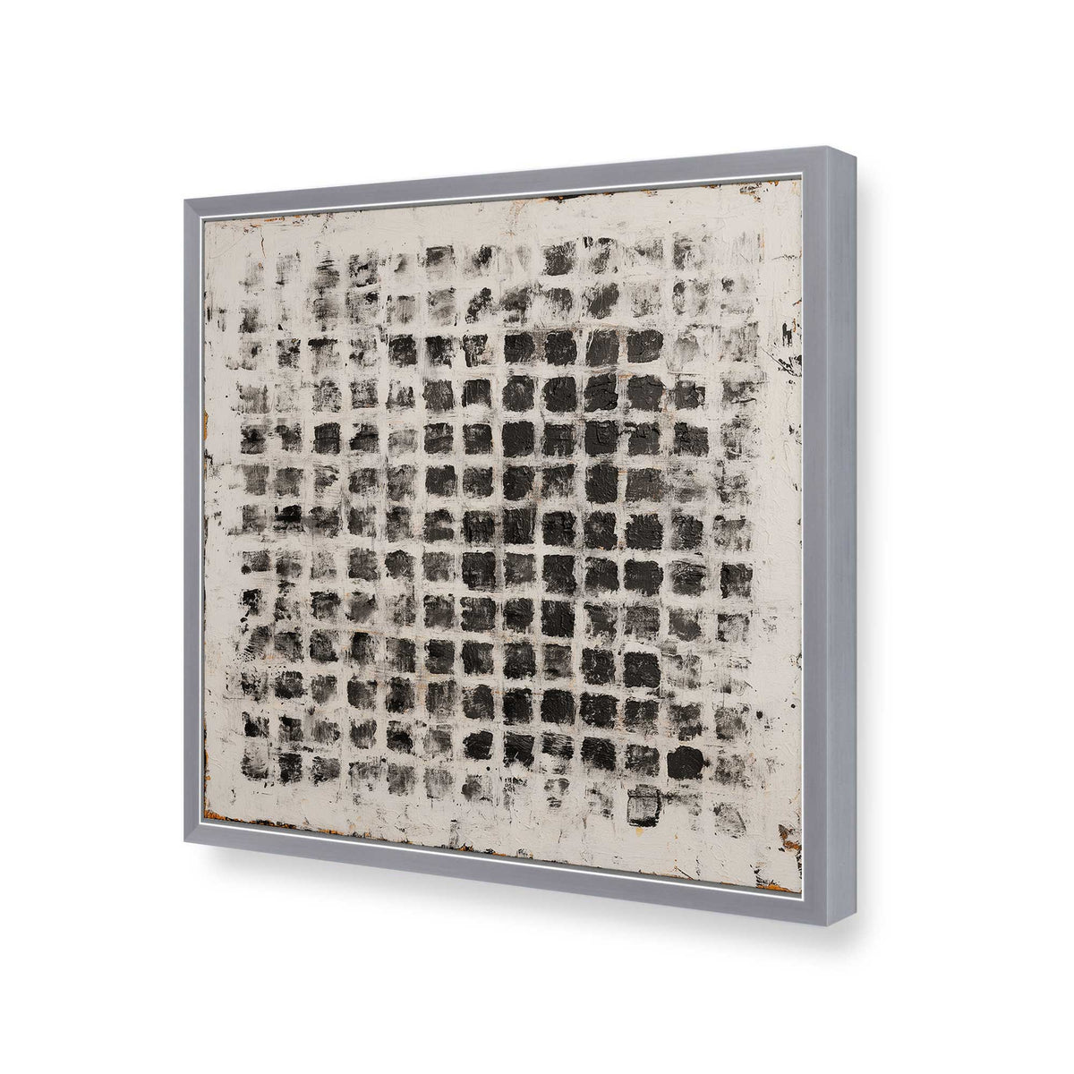 [Color:Polished Chrome], Picture of art in a Polished Chrome frame of the corner