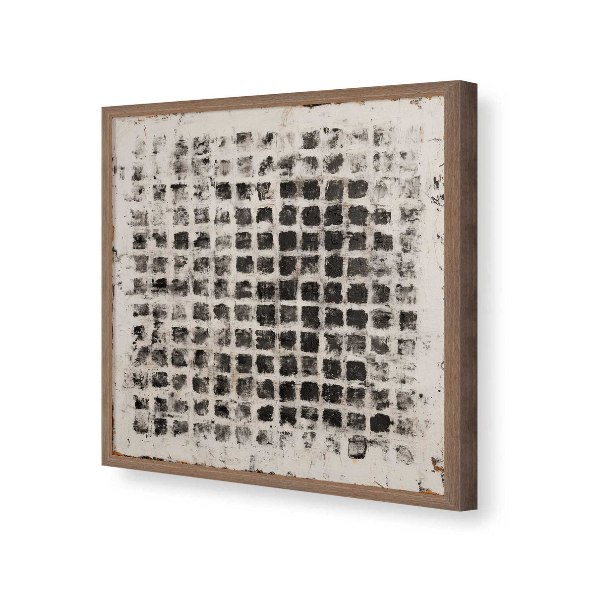 [Color:Walnut], Picture of art in a Walnut frame of the corner