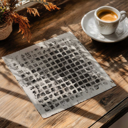 Ashen Mosaic I Print