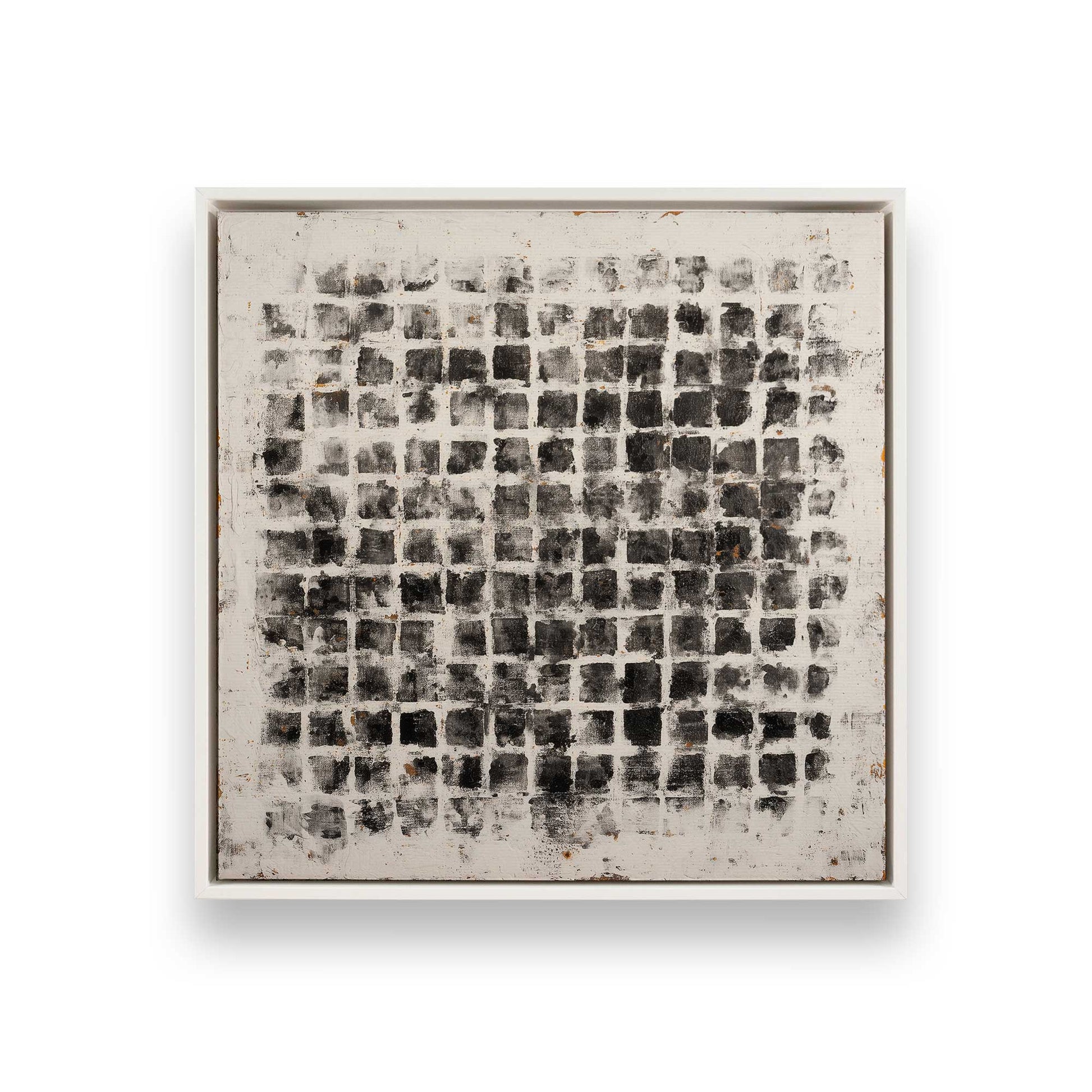 [Color:Opaque White], Picture of art in a White frame