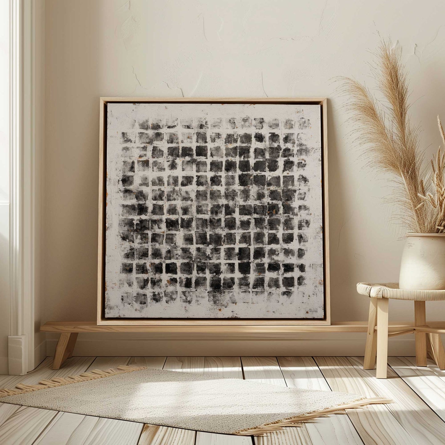 Picture of art in a room