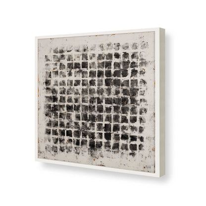 [Color:Opaque White], Picture of art in a Opaque White frame of the corner