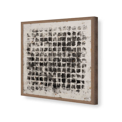 [Color:Walnut], Picture of art in a Walnut frame of the corner