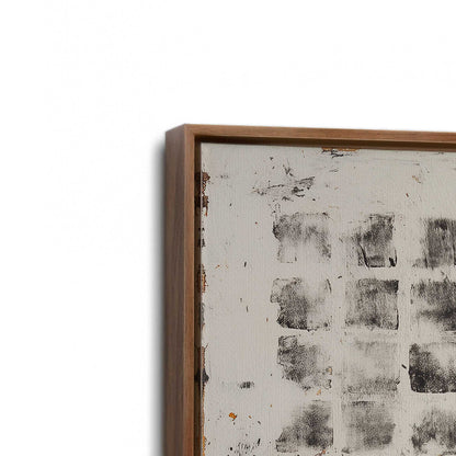 [Color:Walnut], Picture of art in a Walnut frame at an angle