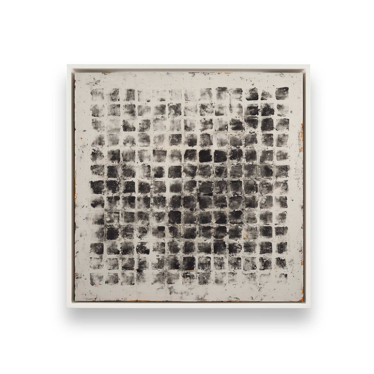[Color:Opaque White], Picture of art in a White frame