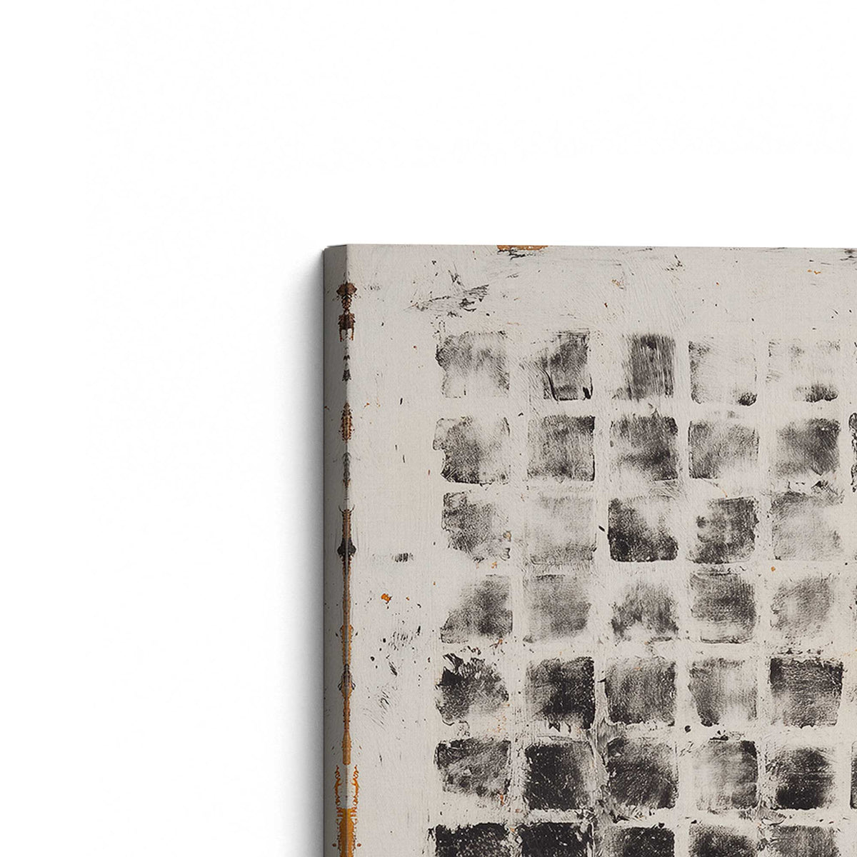 [Color:Stretched Canvas], Picture of the corner of the art