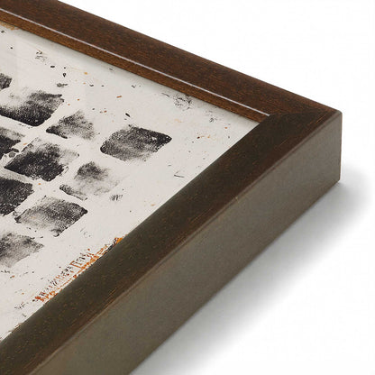 [Color:Belvinder Brown], Picture of art in a Belvinder Brown frame at an angle
