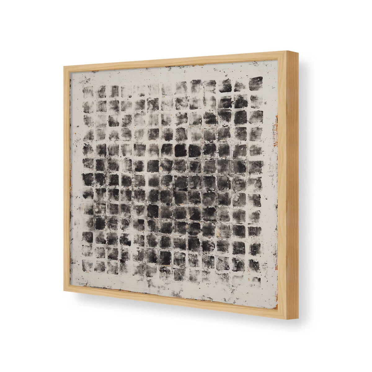 [Color:American Maple], Picture of art in a American Maple frame of the corner