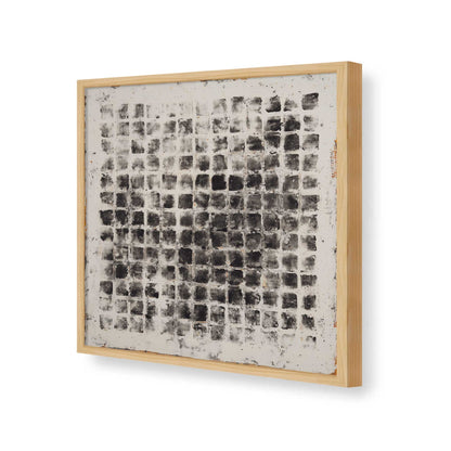 [Color:American Maple], Picture of art in a American Maple frame of the corner