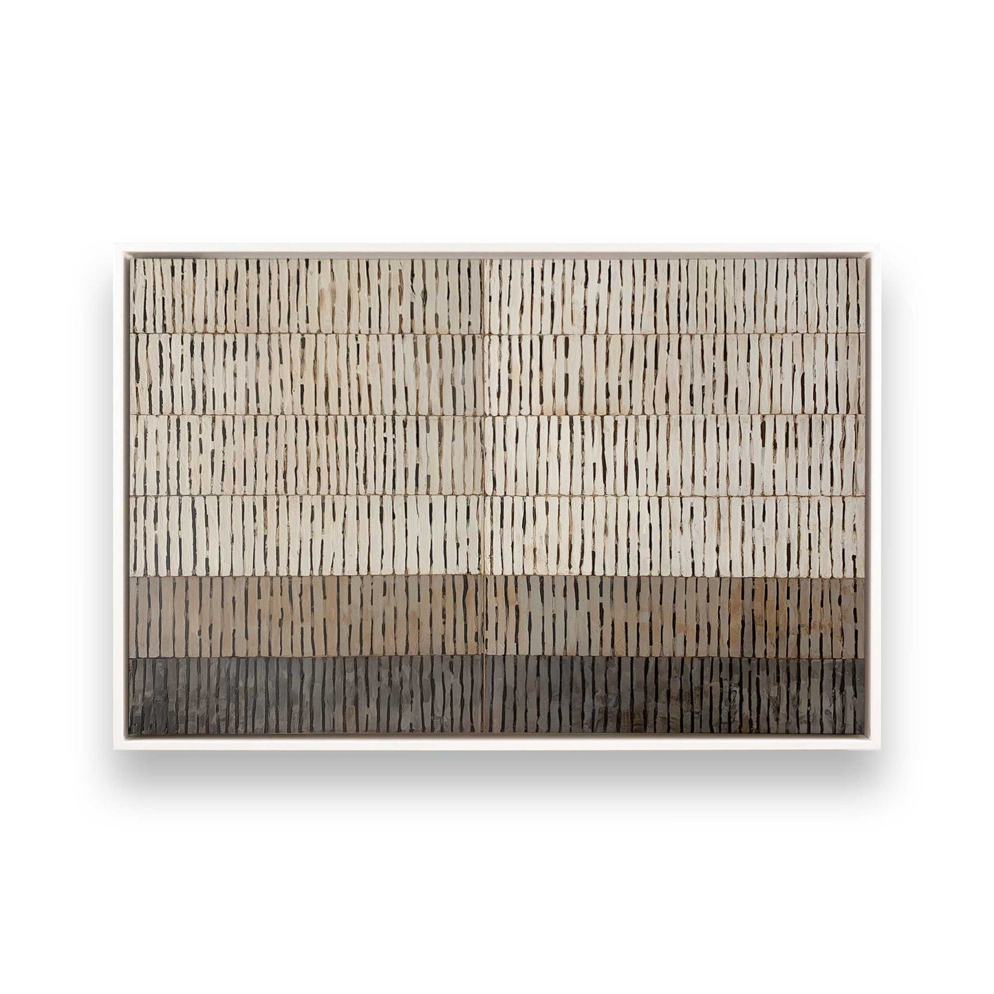 [Color:Opaque White], Picture of art in a White frame