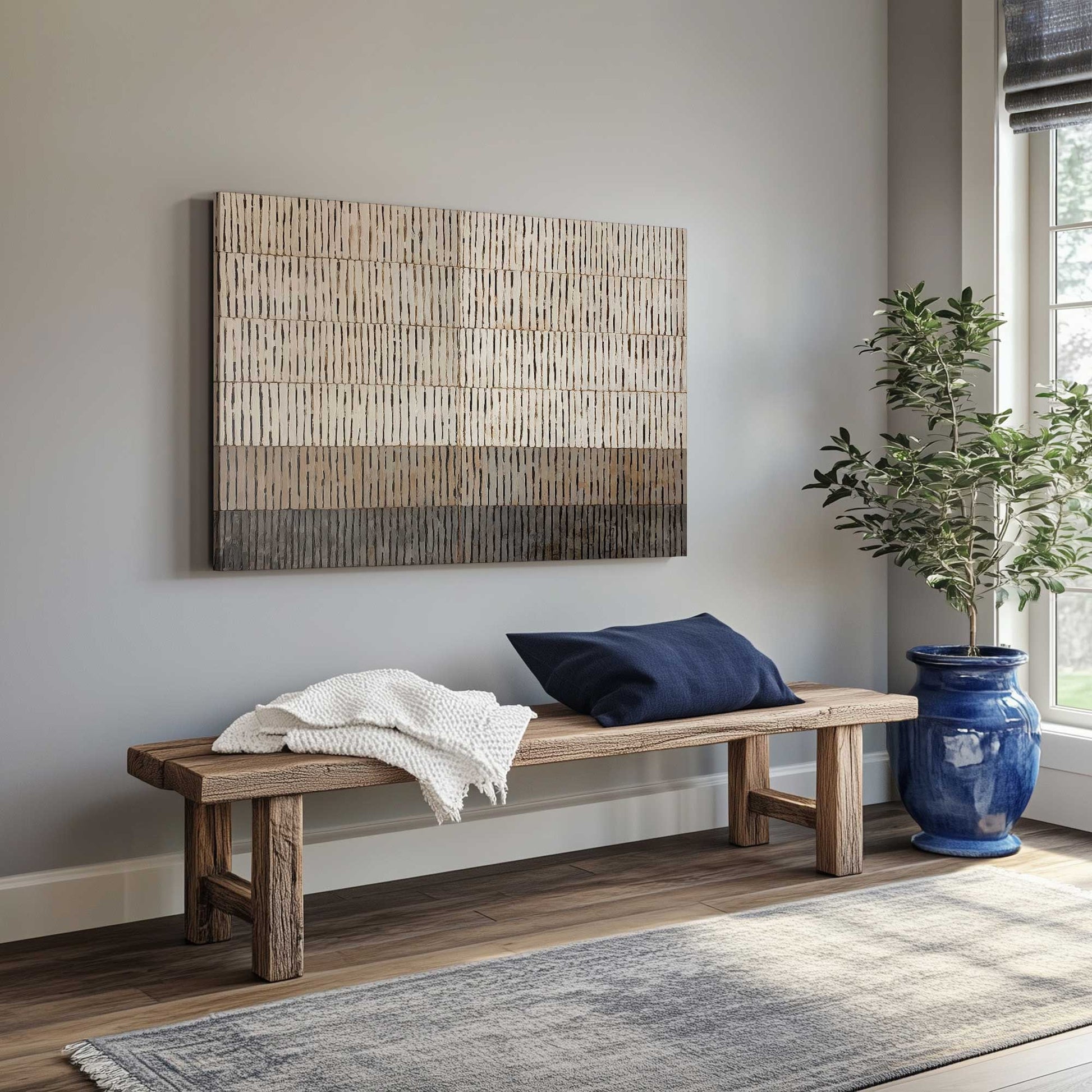 Picture of art in a room