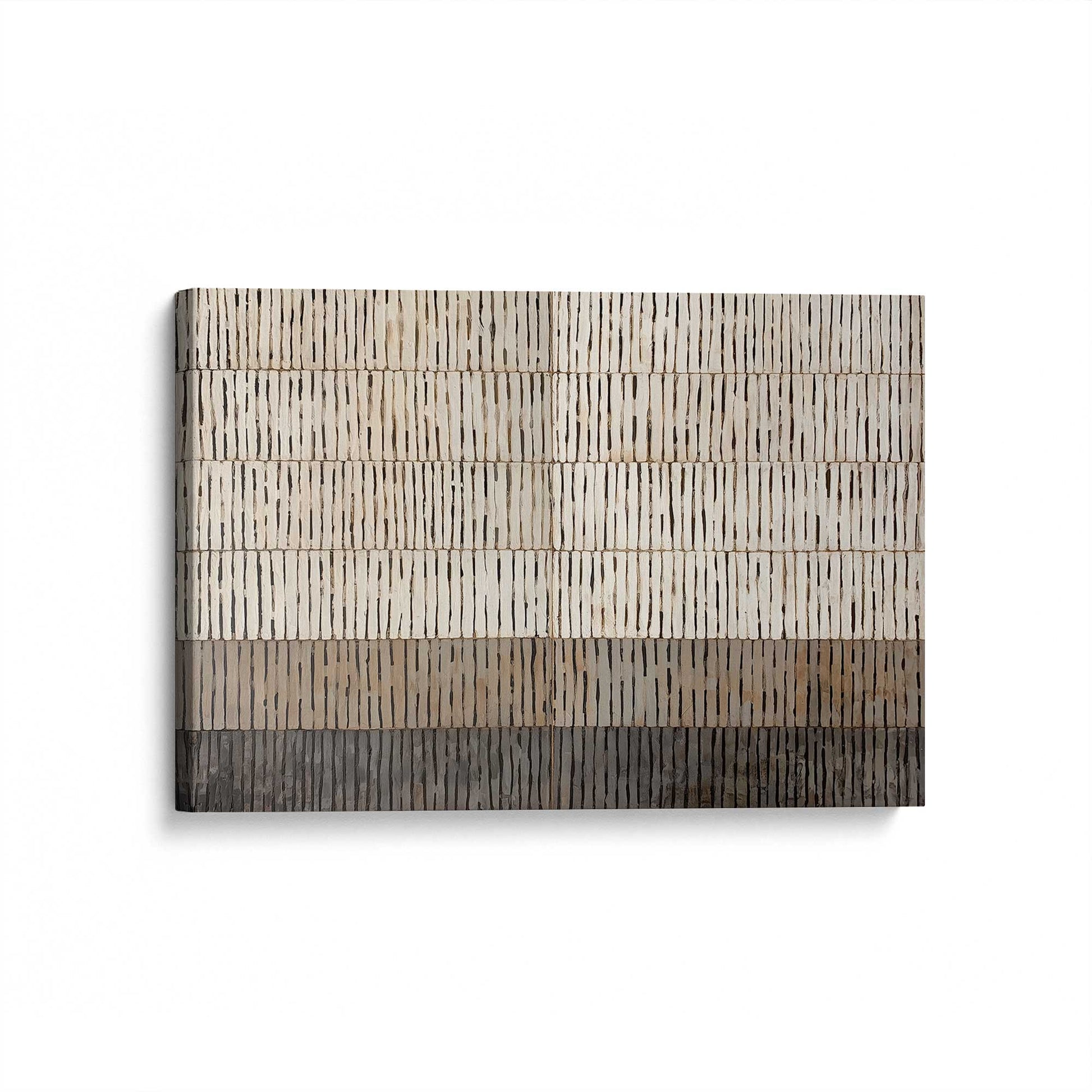 [Color:Stretched Canvas], Picture of art at an angle