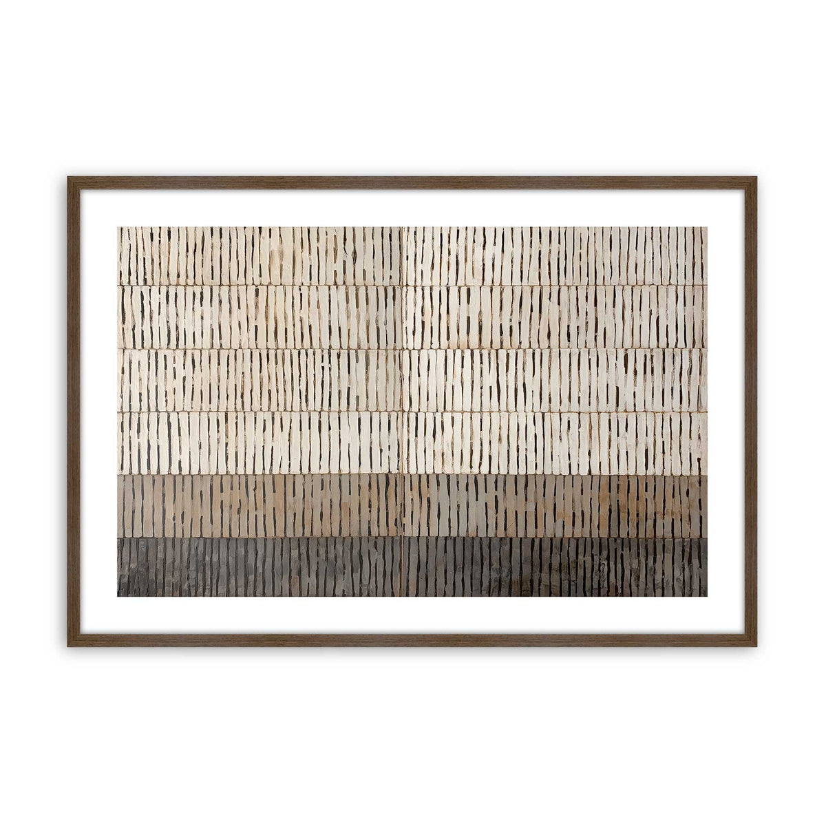 [Color:Walnut], Picture of art in a Polished Chrome frame