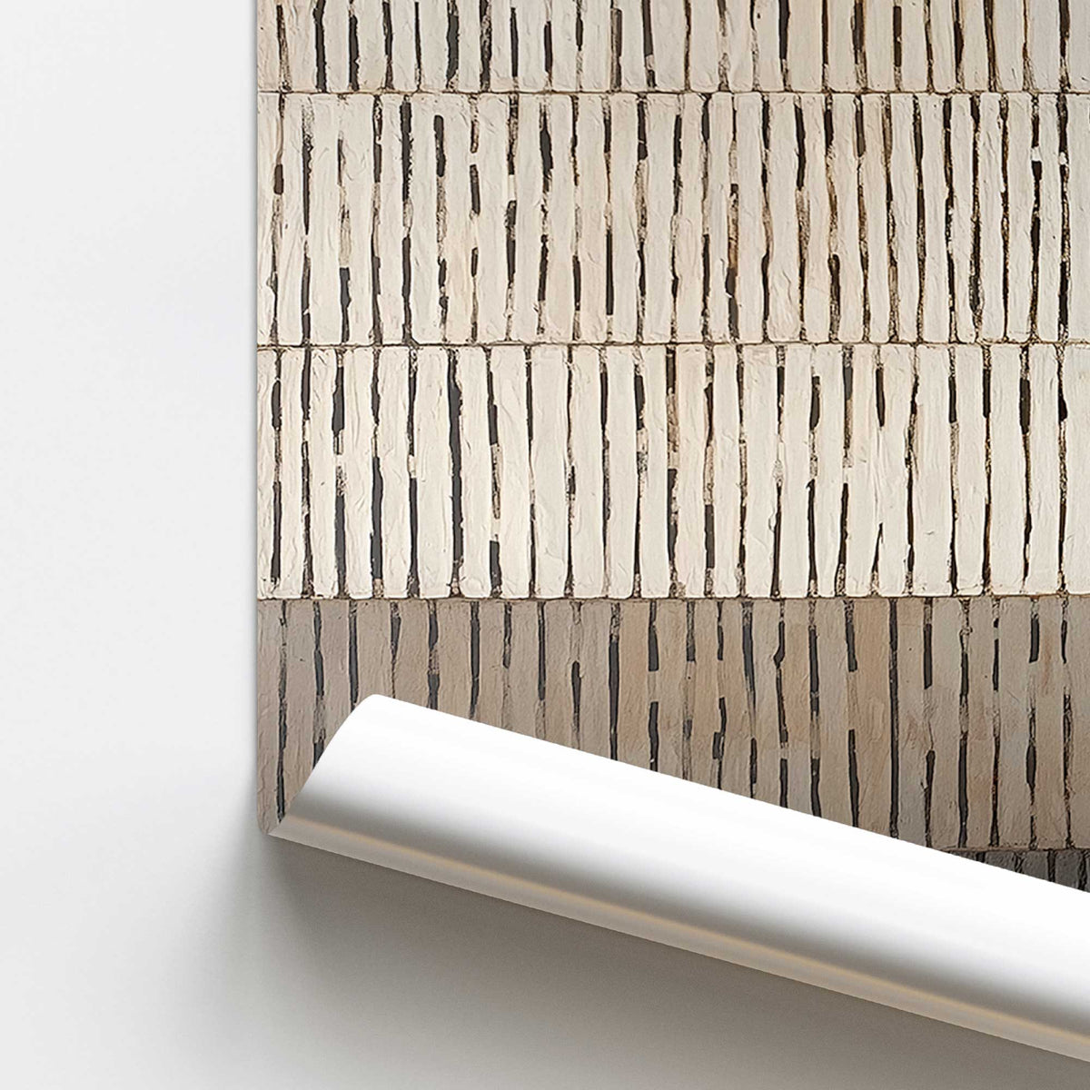 Bone and Umber Print