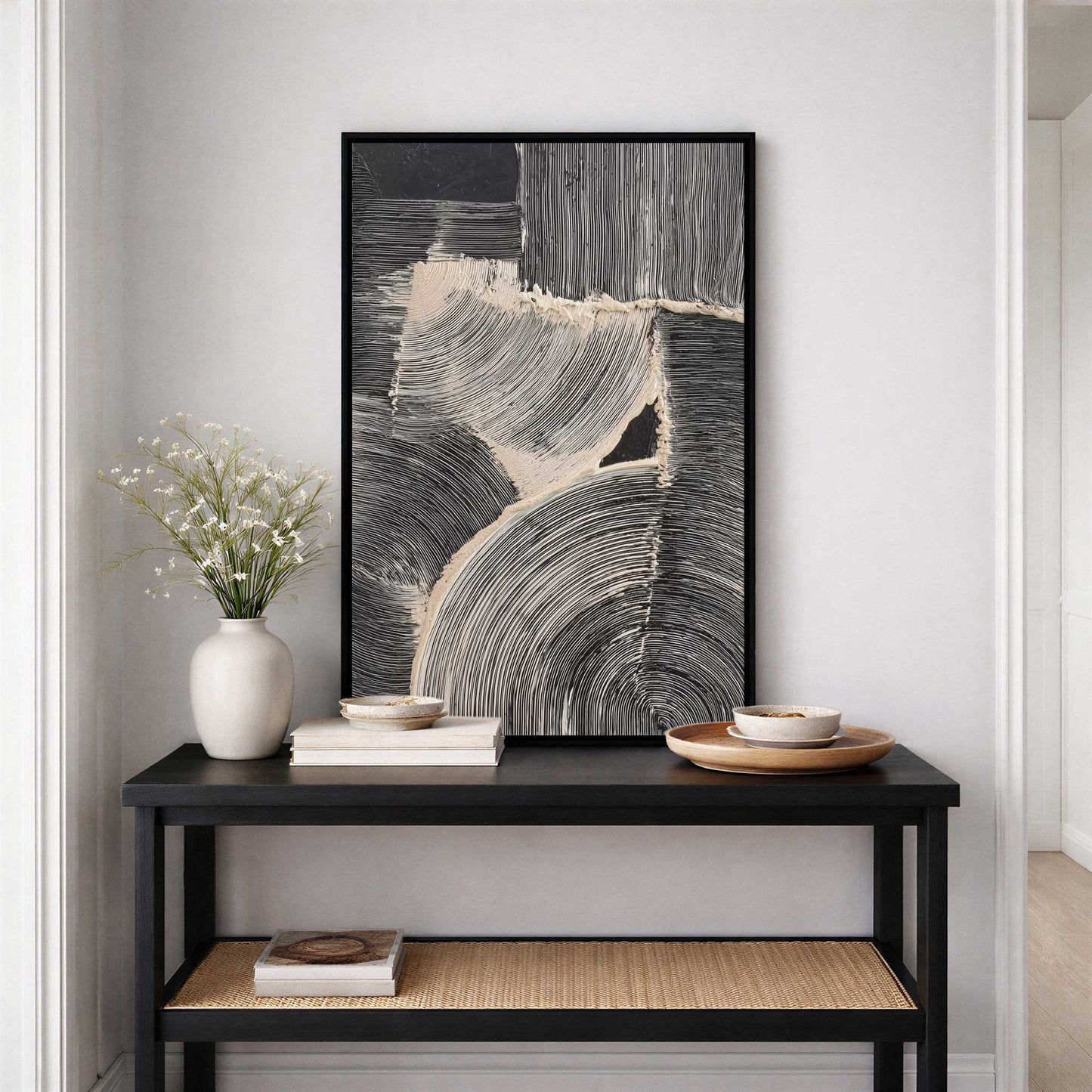 Picture of art in a room