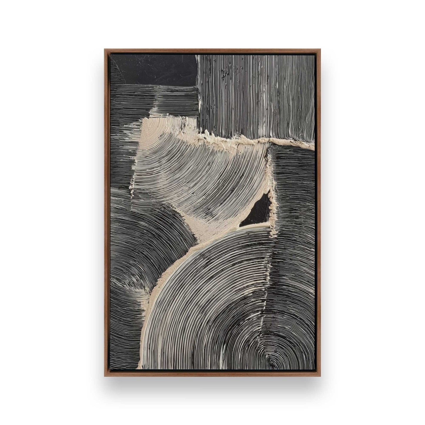 [Color:Walnut], Picture of art in a Walnut frame