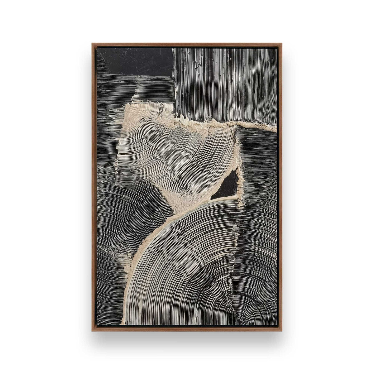 [Color:Walnut], Picture of art in a Walnut frame