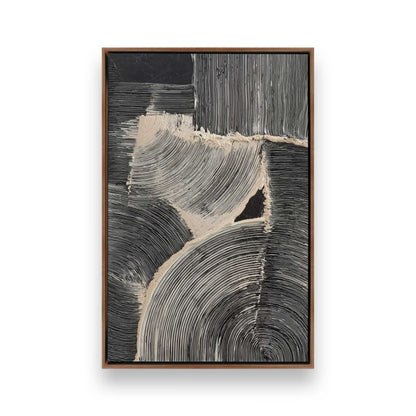 [Color:Walnut], Picture of art in a Walnut frame