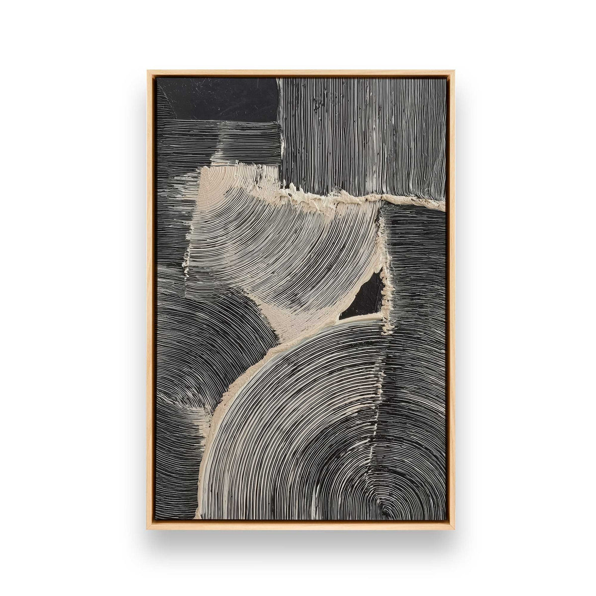 [Color:American Maple], Picture of art in a American Maple frame