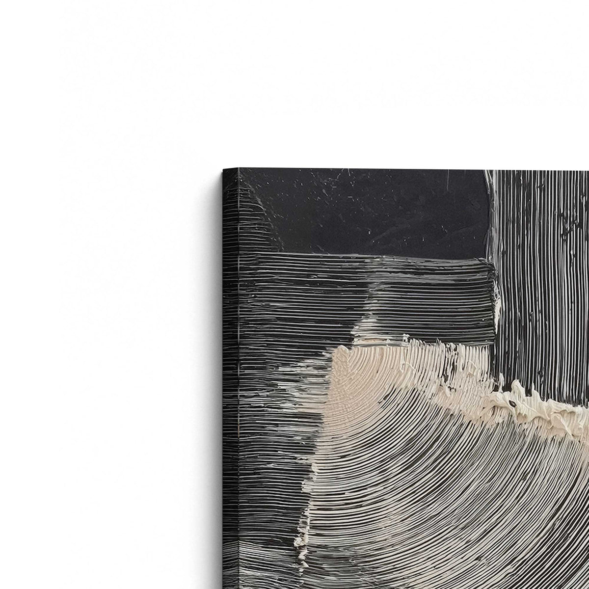 [Color:Stretched Canvas], Picture of the corner of the art