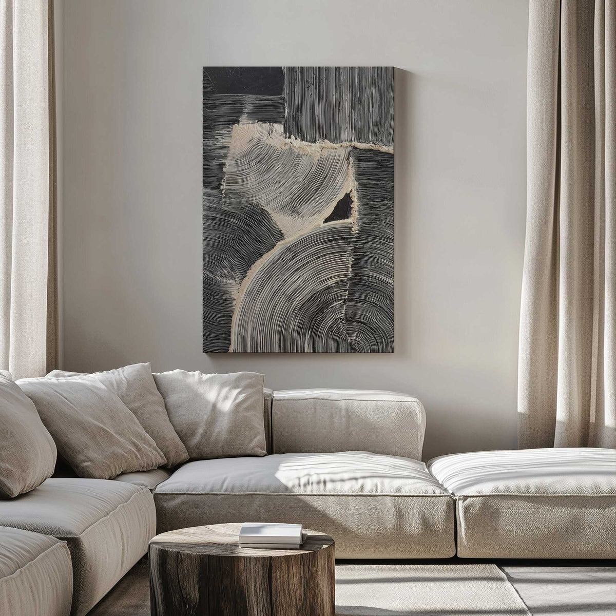 Picture of art in a room