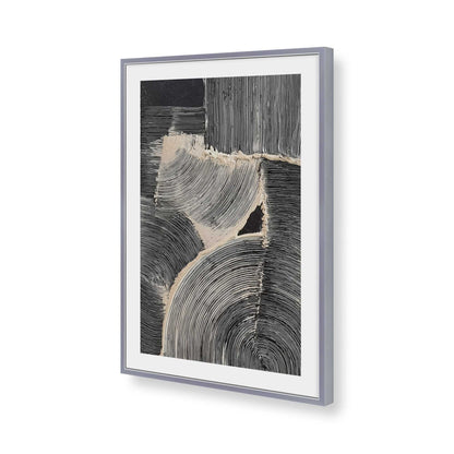 [Color:Polished Chrome], Picture of art in a Polished Chrome frame of the corner
