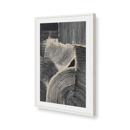 [Color:Opaque White], Picture of art in a Opaque White frame of the corner