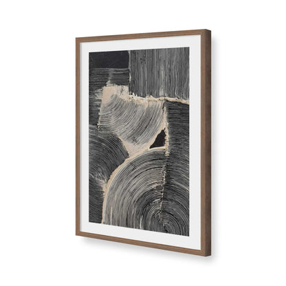 [Color:Walnut], Picture of art in a Walnut frame of the corner