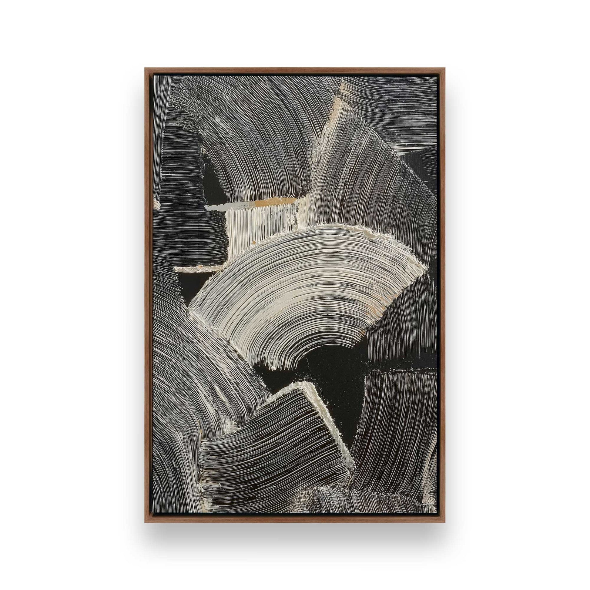 [Color:Walnut], Picture of art in a Walnut frame