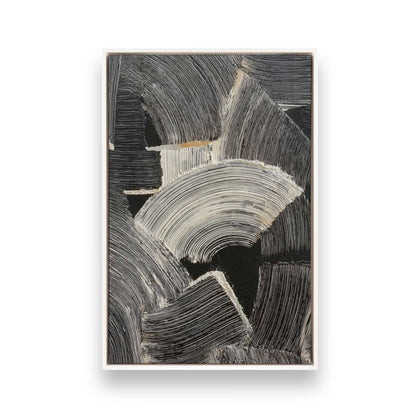 [Color:Opaque White], Picture of art in a White frame
