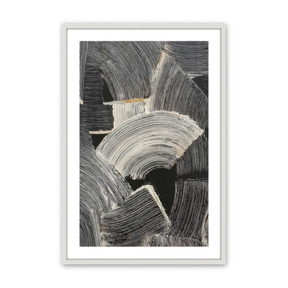 [Color:Opaque White], Picture of art in a Opaque White frame
