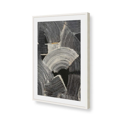 [Color:Opaque White], Picture of art in a Opaque White frame of the corner