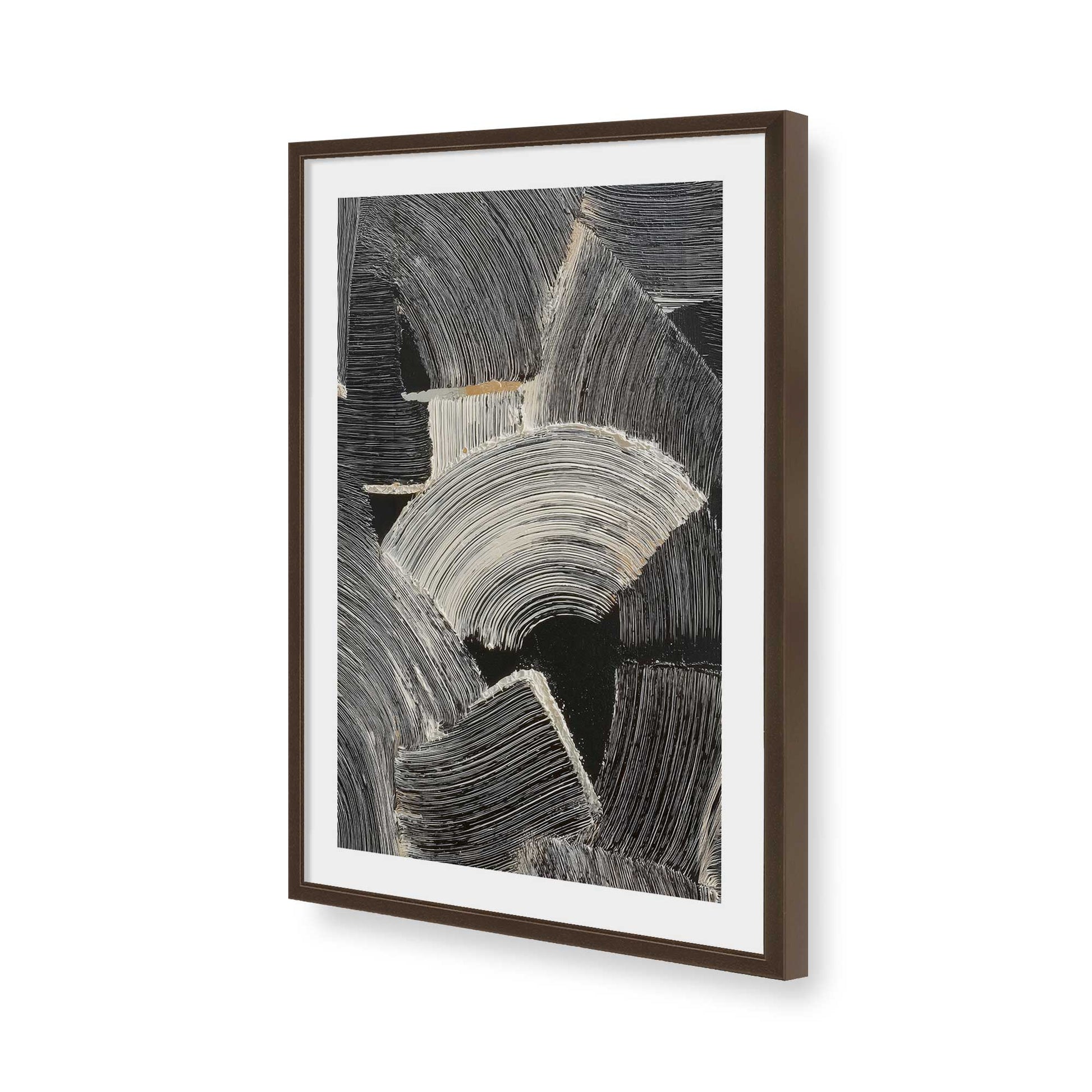 [Color:Belvinder Brown], Picture of art in a Belvinder Brown frame of the corner