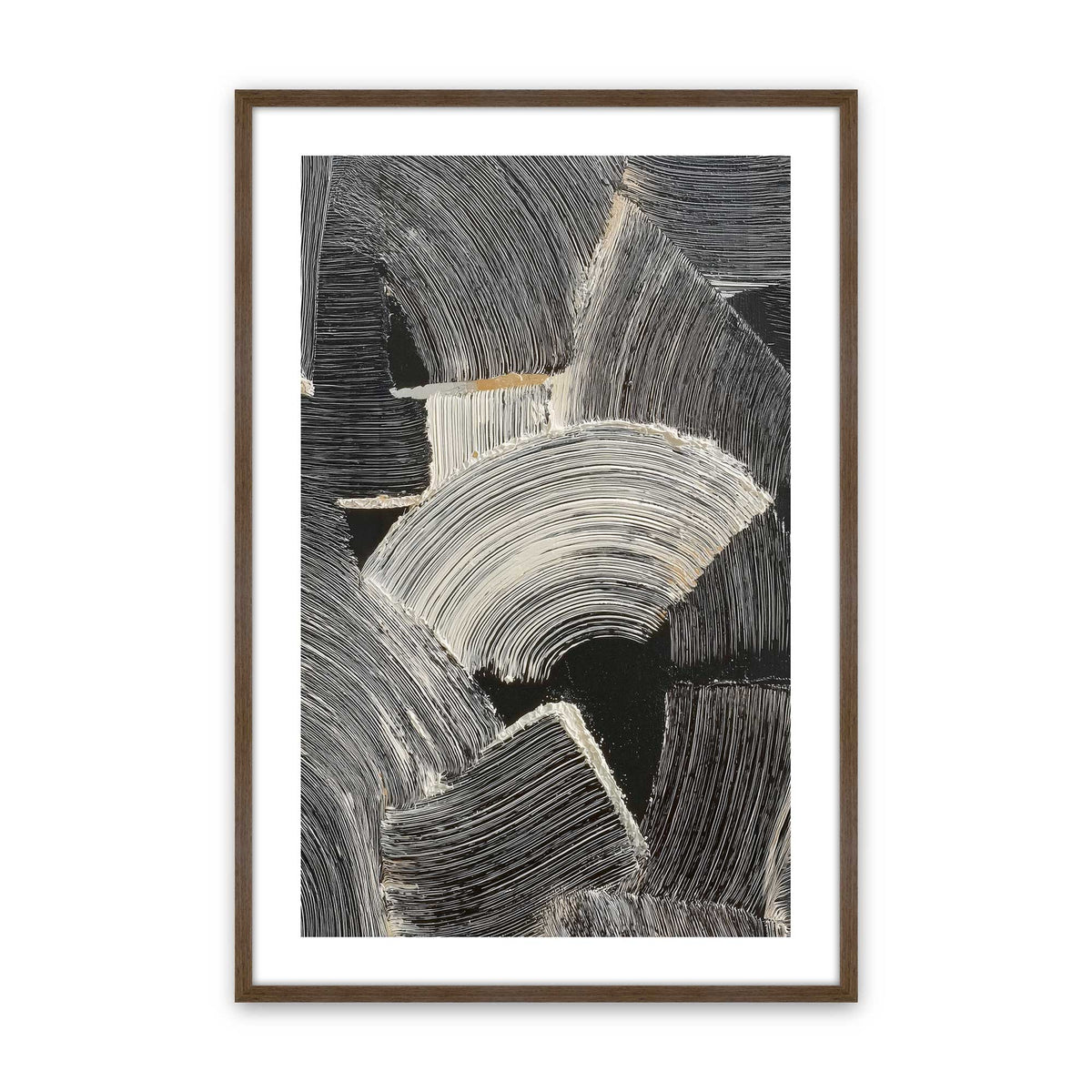 [Color:Walnut], Picture of art in a Walnut frame