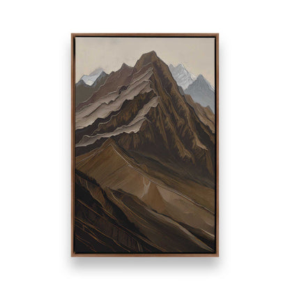 [Color:Walnut], Picture of art in a Walnut frame