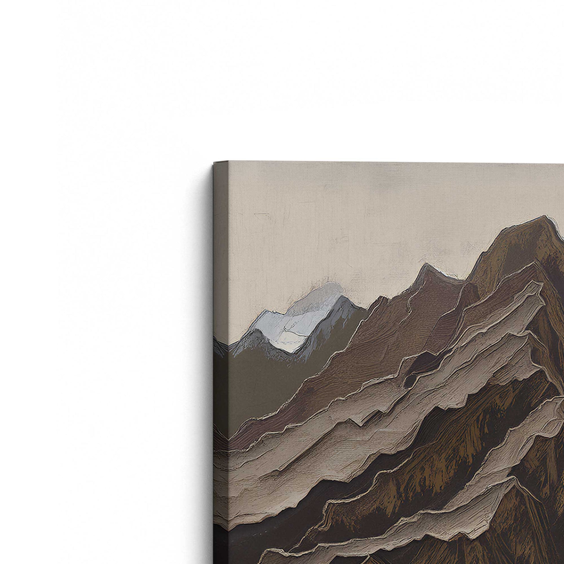 [Color:Stretched Canvas], Picture of the corner of the art