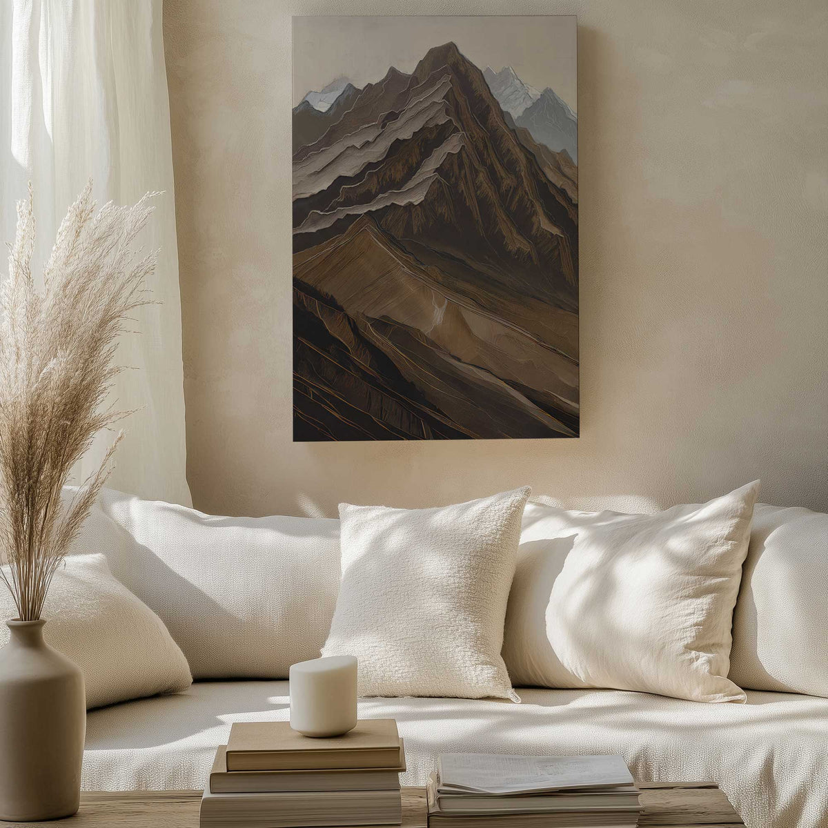 Picture of art in a room