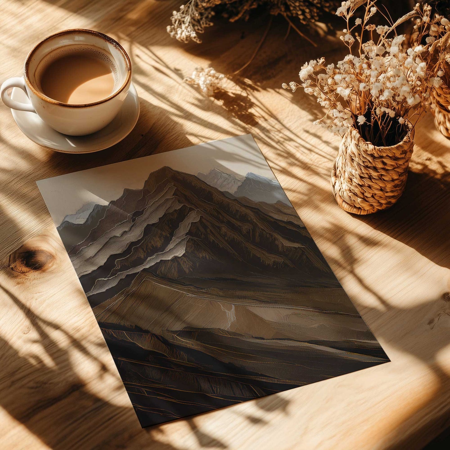 [Color:Rolled Print], Picture of close up of art