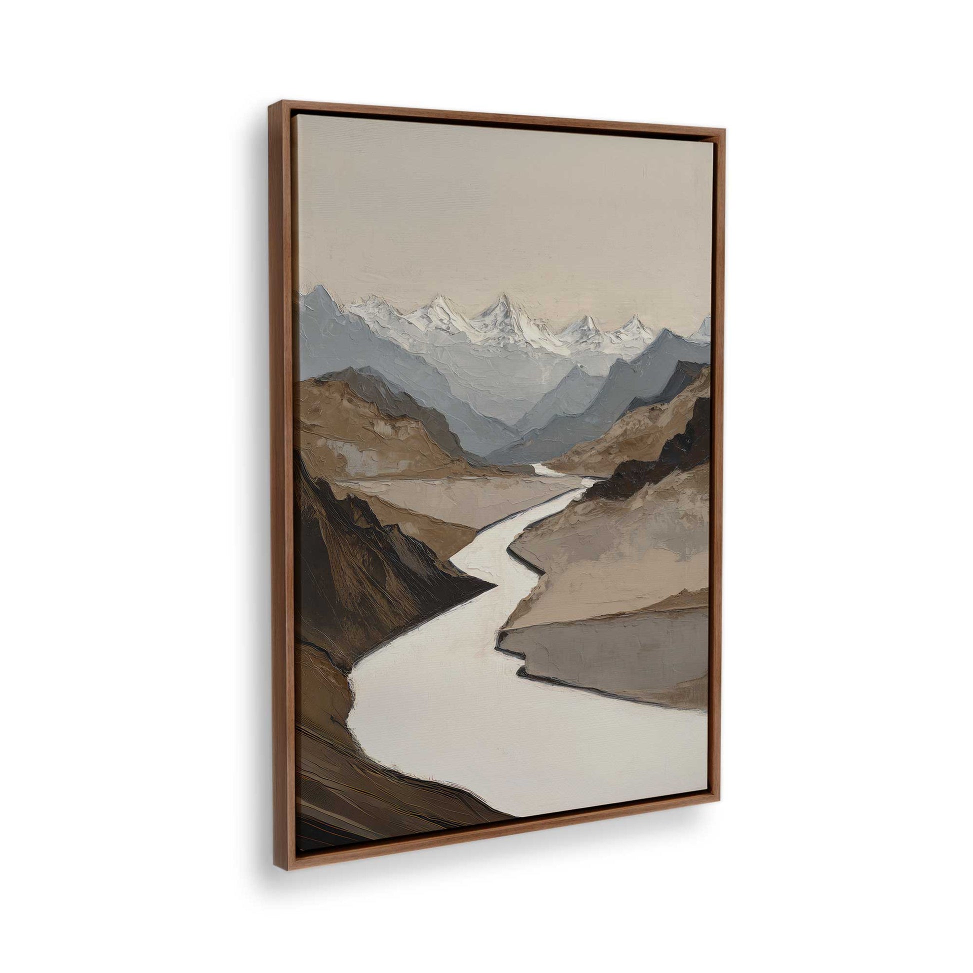 [Color:Walnut], Picture of the corner of the art