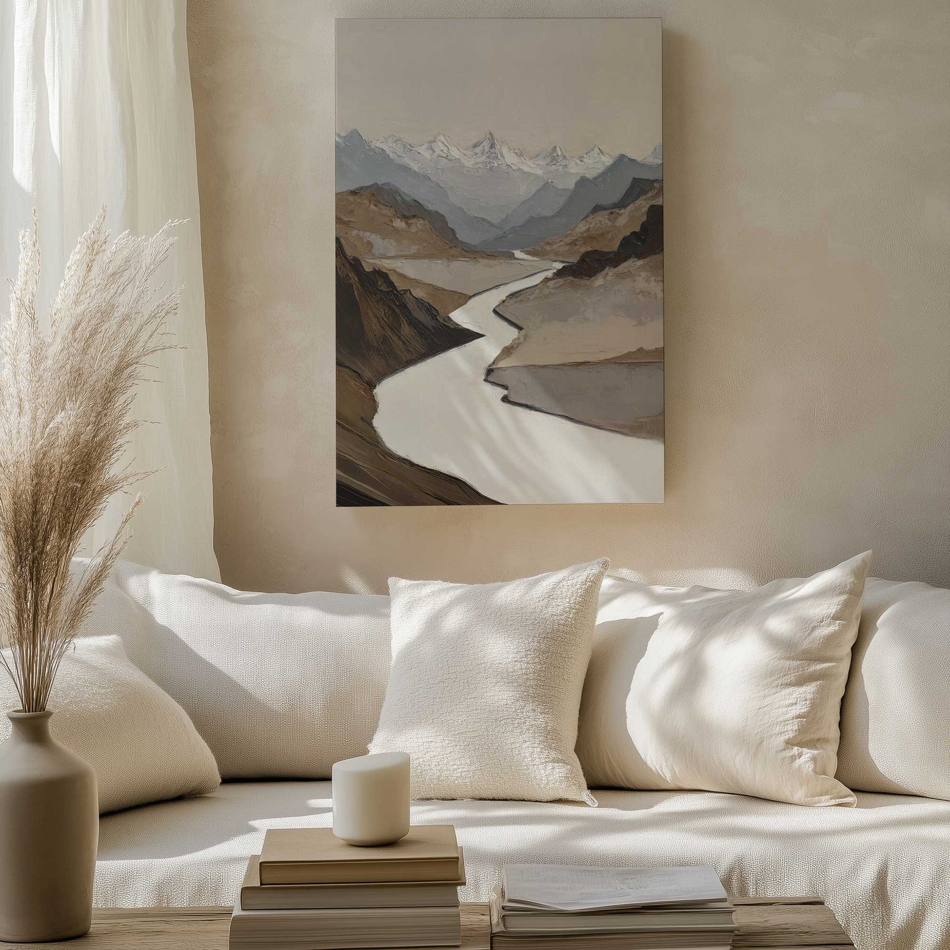 Picture of art in a room