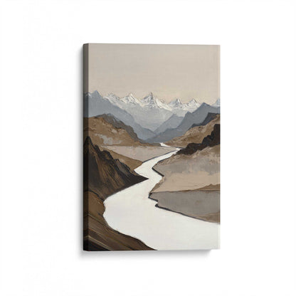 [Color:Stretched Canvas], Picture of art at an angle