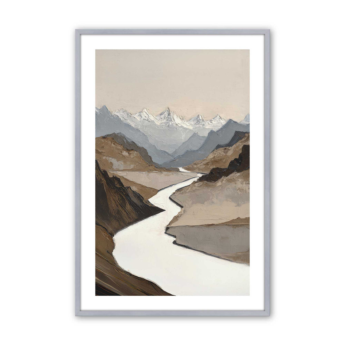 [Color:Polished Chrome], Picture of art in a Polished Chrome frame