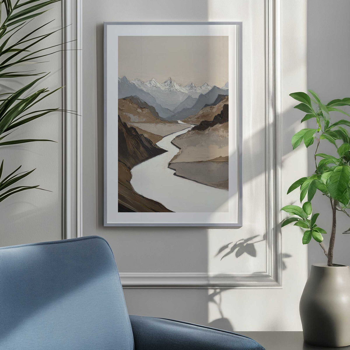 Picture of art in a room