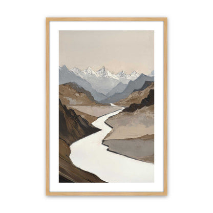 [Color:American Maple], Picture of art in a American Maple frame