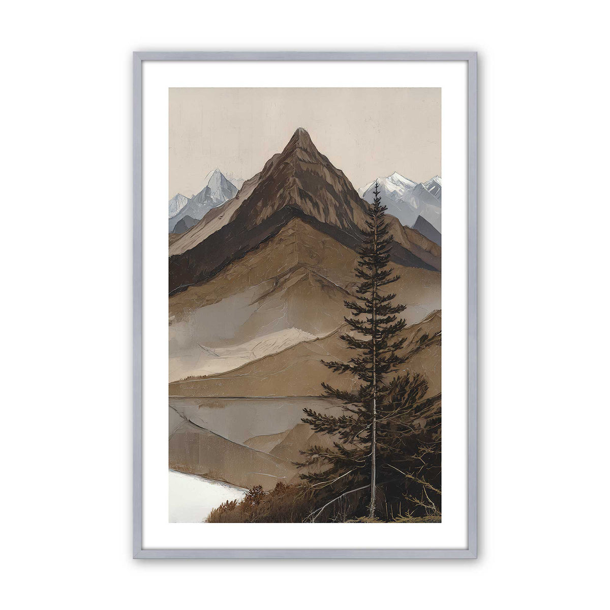 [Color:Polished Chrome], Picture of art in a Polished Chrome frame