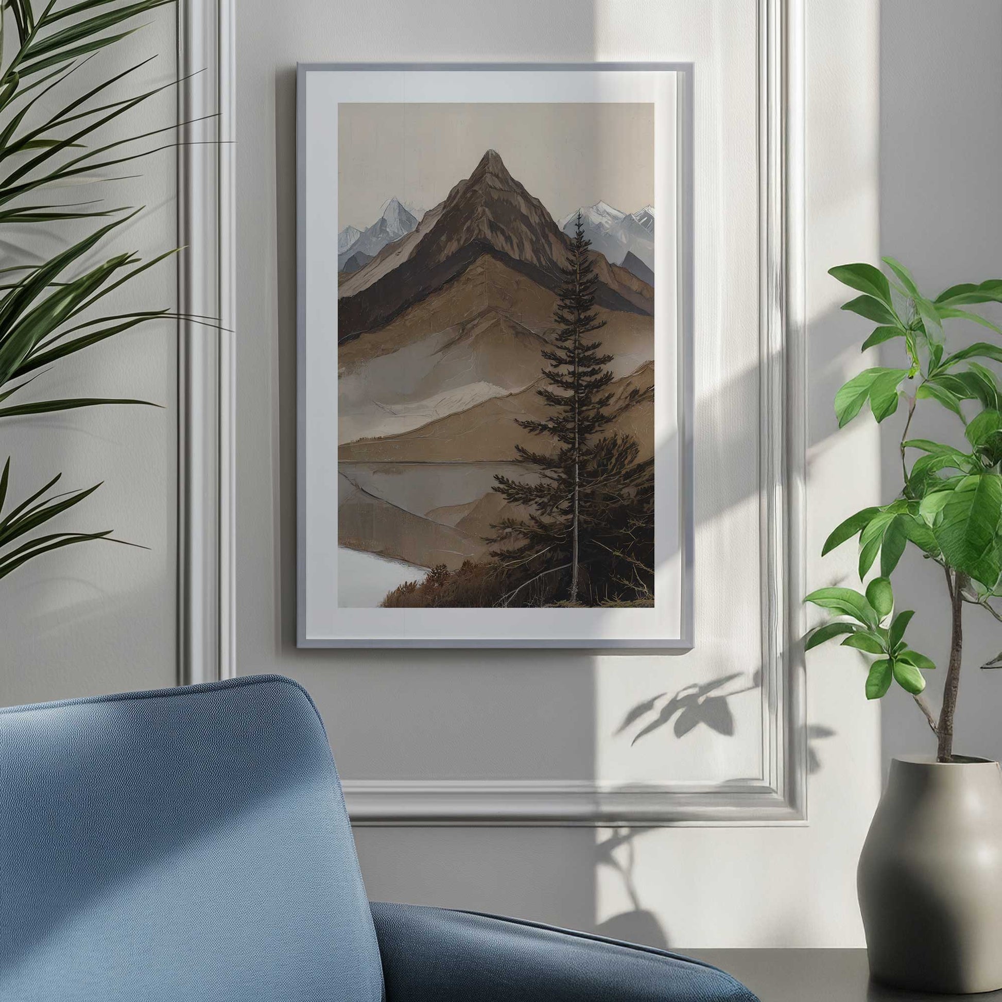 Picture of art in a room
