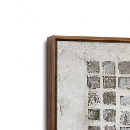 [Color:Walnut], Picture of art in a Walnut frame at an angle