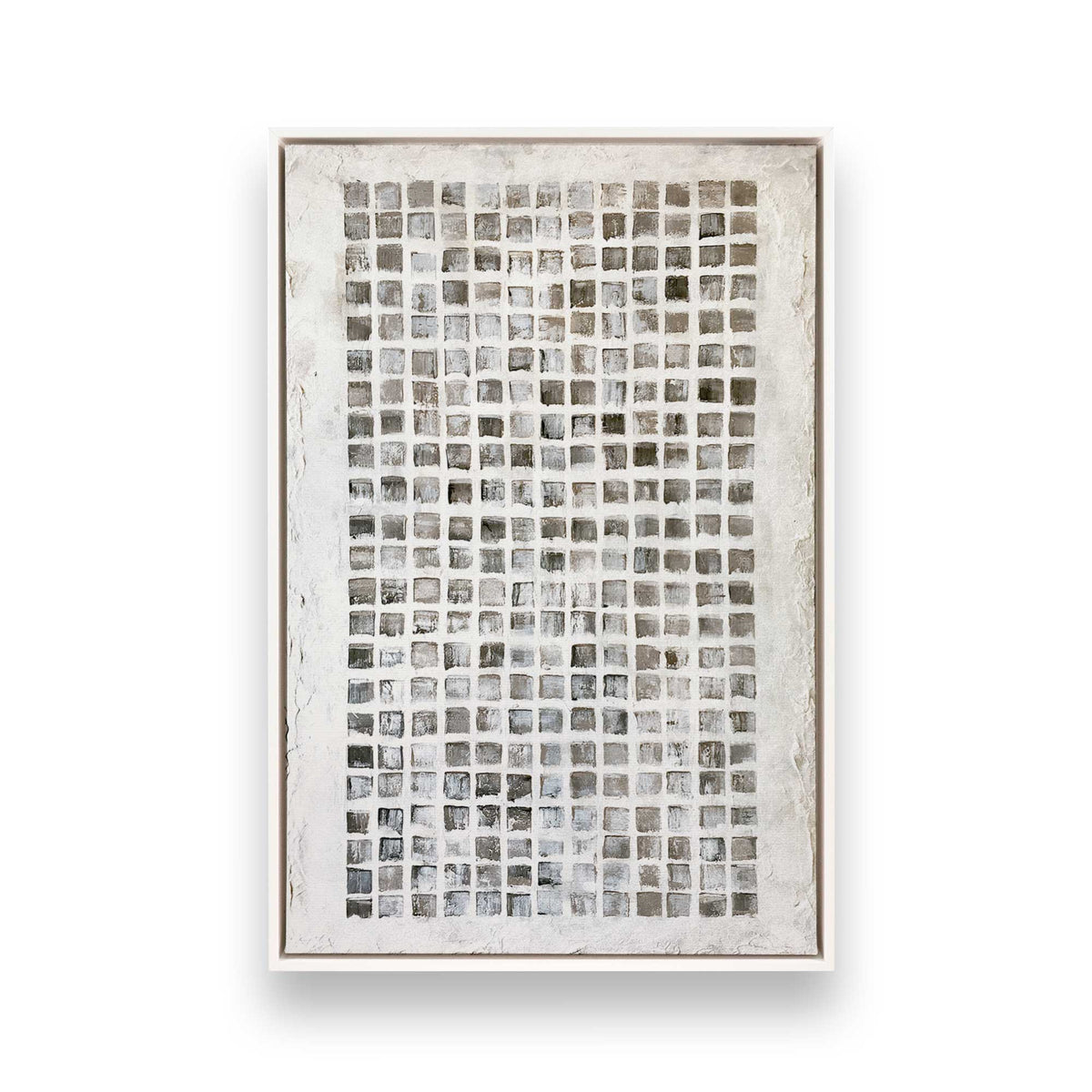 [Color:Opaque White], Picture of art in a White frame