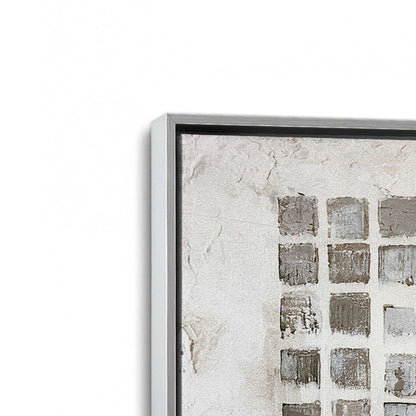 [Color:Polished Chrome], Picture of art in a Polished Chrome frame at an angle