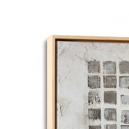 [Color:American Maple], Picture of art in a American Maple frame at an angle